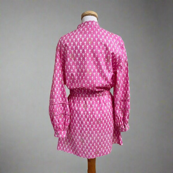 Emerson Fry pink Josephine dress, size S - Picture 4 of 4